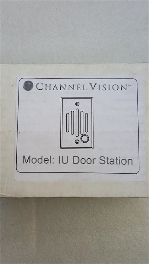 vision chanel|channel vision intercom.